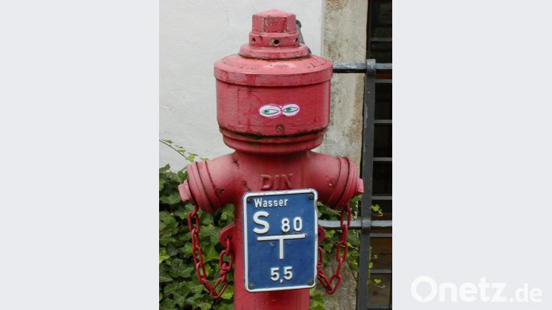 Aus einem Hydrant entsteht ein Gesicht. Bild: Dorothe Pfeiffer/exb