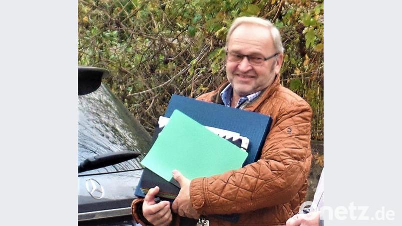 Bürgermeister Rudolf Götz verlässt nun bald seinen Platz im Rathas. Bild: jml