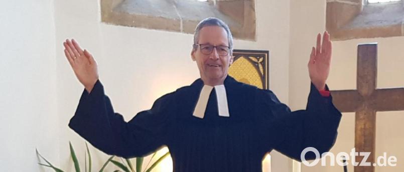 Der Weg von Pfarrer Uwe Markert führt von St. Johannis nach Heilsbronn. Bild: exb