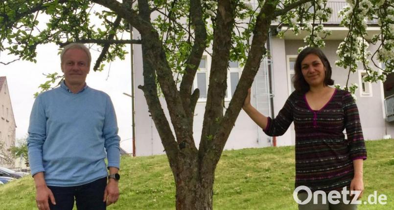 Tamara Prause und Norbert Meister von der KoKi sind weiter im Einsatz für junge Familien. Bild: Kathrin Buder/exb