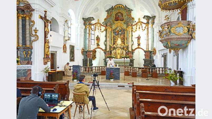 Wallfahrtseröffung Fahrenberg mit Pfarrer Norbert Götz. Bild: fvo