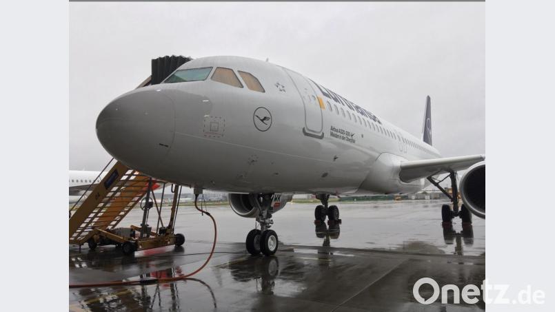 Der Großteil der Lufthansa-Flotte steht seit März am Boden, darunter auch der A320-200 &quot;Weiden in der Oberpfalz&quot; (hier im Bild vor seiner Auslieferung im Oktober 2019). Archivbild: Lufthansa