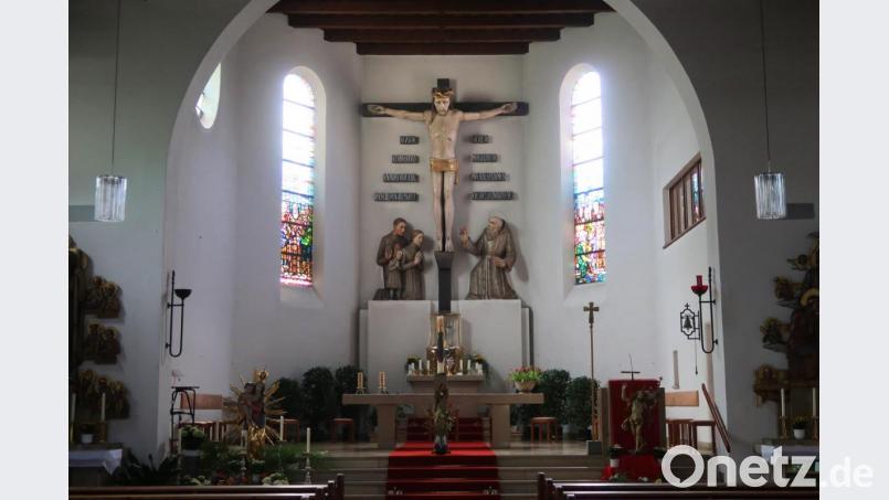 Bald dürfen wieder Gläubige den Sonntagsgottesdienst in St. Konrad besuchen. Allerdings unter strengen Auflagen. Bild: Kunz