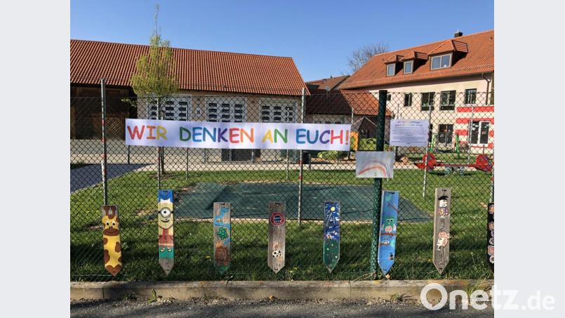 Die Kindertagesstätte St. Otto in Irchenrieth ist derzeit zwar geschlossen, doch haben die Erzieherinnen zahlreiche Angebote für die Kinder zu Hause parat. Mit abwechslungsreichen Vorschlägen bieten sie den Buben und Mädchen Vorschläge für Spiele, Lernen, Malen und Bewegung. Bild: grm