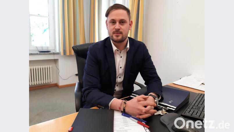 Sebastian Voit, neuer Bürgermeister von Fichtelberg. Bild: gis