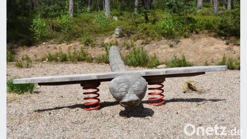 Bei der "Libelle" können Kinder ihre Geschicklichkeit beweisen. Bild: rgr