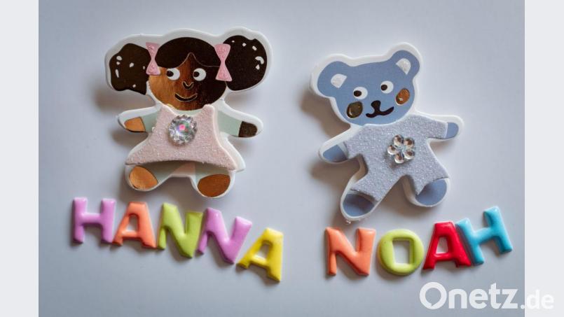 Hanna und Noah führen die Babynamen-Hitliste in Deutschland an. Bild: Frank Rumpenhorst/dpa