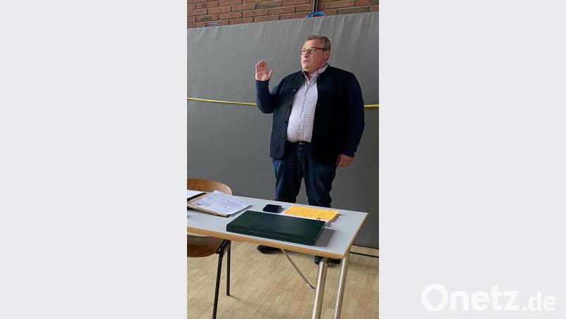 Jürgen Bartmann (CWG) ist neuer dritter Bürgermeister der Gemeinde. Bild: Eichl