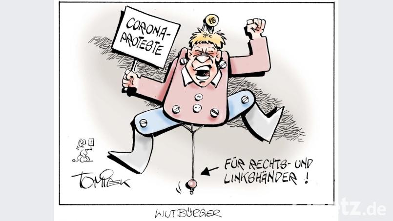 Wutbürger. Bild: Tomicek