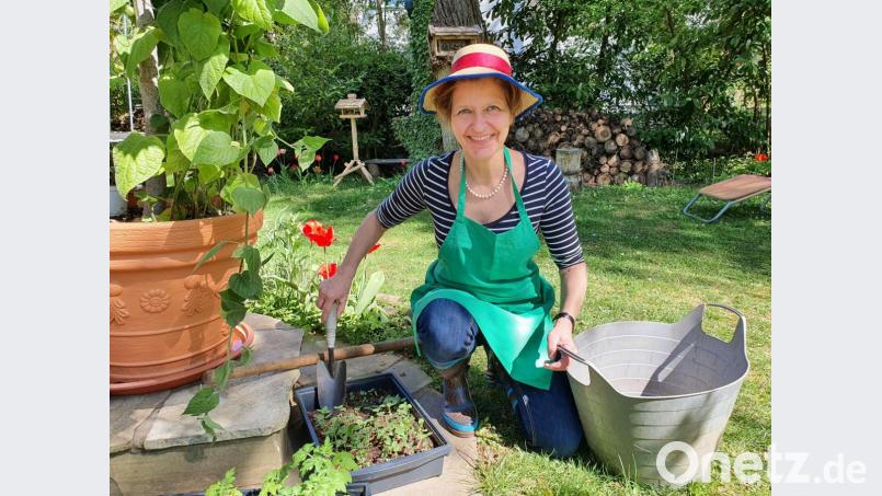 Catherine Dill, die Leiterin der Freiwilligenagentur, will in Zeiten der Corona-Pandemie den Umwelt- und Insektenschutz nicht vernachlässigen. Bild: privat