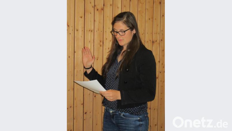 Lisa Prucker, die Tochter des Bürgermeisters, ist das jüngste Mitglied im Gremium. Bild: ang