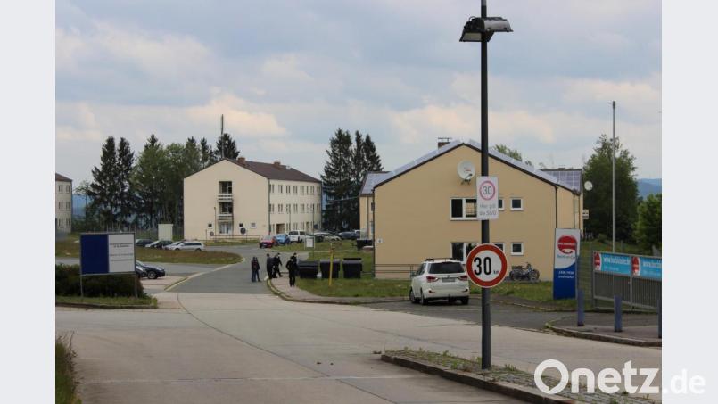 Zwei Bewohner eines Hauses der Asylbewerber-Unterkunft auf dem ehemaligen Kasernengelände wurden positiv auf Corona getestet. Ein Asylbewerber befindet sich deswegen in stationärer Behandlung. Bild: pko