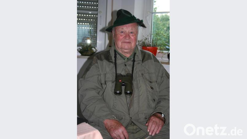 Der im Juni 2019 verstorbene Hans Wöhrl, langjähriger Stadtförster von Eschenbach und Mitglied des Katholischen Männer-vereins war es, der 2002 seinen Freunden von der schrecklichen Tat im Kriegswinter 1942/43 berichtet hat. Bild: gpa