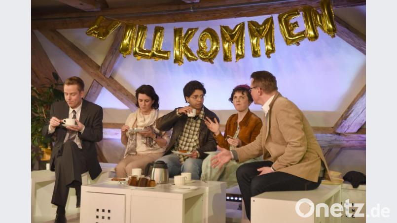 Aufführungen von &quot;Willkommen bei den Hartmanns&quot; waren die ersten, die das Landestheater Oberpfalz Corona-bedingt absagen musste. Bild: Tobias Schwarzmeier