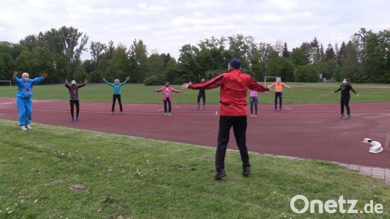 Sportabzeichen-Training beim TB. Bild: eku