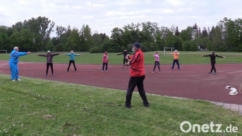 Sportabzeichen-Training beim TB. Bild: eku