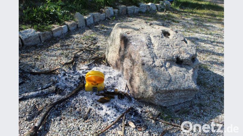 Ein Bild der Verwüstung stellten die Verantwortlichen des FGV bei der Zolltafel fest. Bild: soj