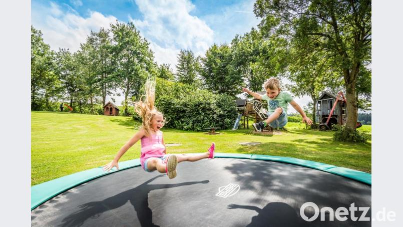 Familien gehören zu den Hauptgästegruppen der Tourismusregion Oberpfälzer Wald, vor allem Urlaubsbauernhöfe wie der Meuerhof in Brunn bei Tirschenreuth sind gefragt. Bild: Thomas Kujat, Tourismuszentrum Oberpf. Wald/exb