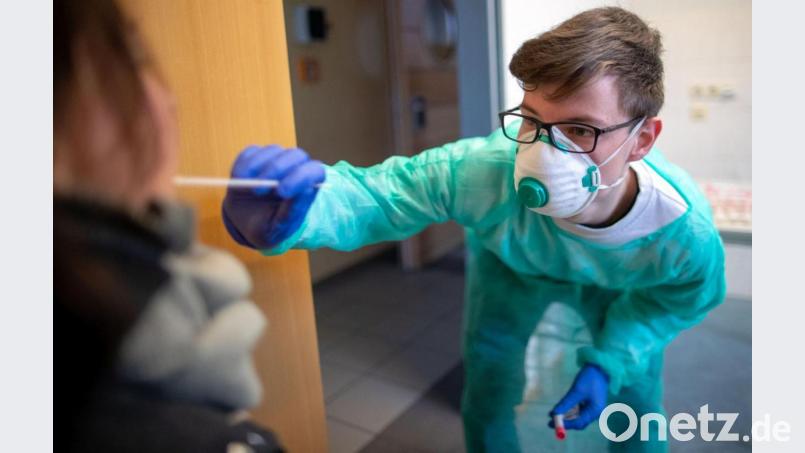 Die allermeisten Coronatests in Stadt und Landkreis fallen zurzeit negativ aus. Bild: Jens Büttner/dpa