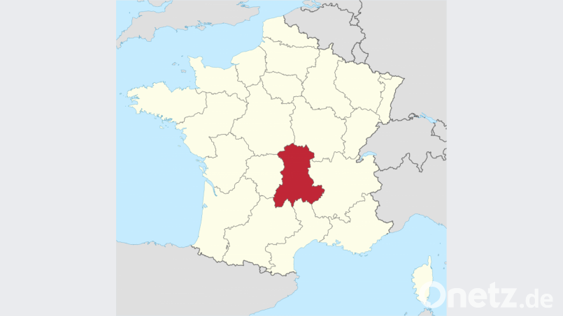 Das Limousin ist eine Region in der Mitte Frankreichs. Von dort stammt die Limousin-Rinderrasse Bild: Wikipedia