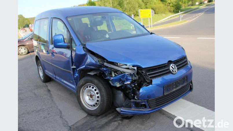 Am Caddy entstand ein Schaden von etwa 8000 Euro. Bild: frd