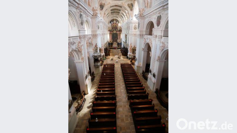 Der Gottesdienst am Hochfest Christi Himmelfahrt um 10 Uhr in der Basilika Waldsassen wird live auf ARD übertragen. Bild: hmr