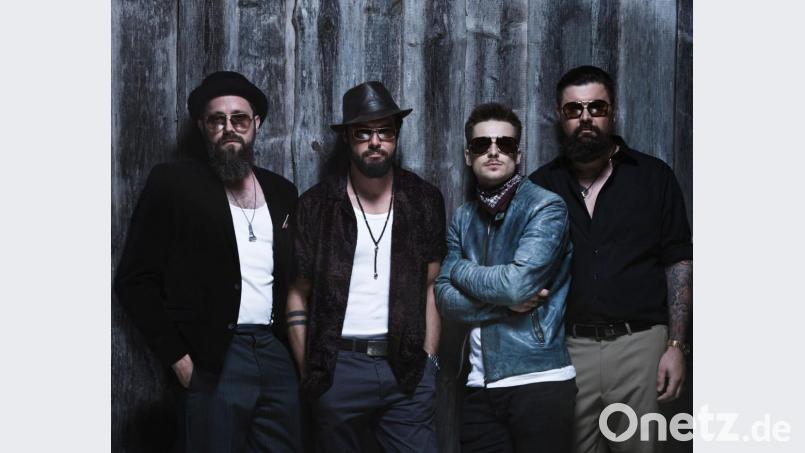 Live-Musik in Coronazeiten: &quot;Django 3000&quot; spielen am Samstag, 23. Mai, beim Autokonzert in Windischeschenbach. Bild: C. Barz