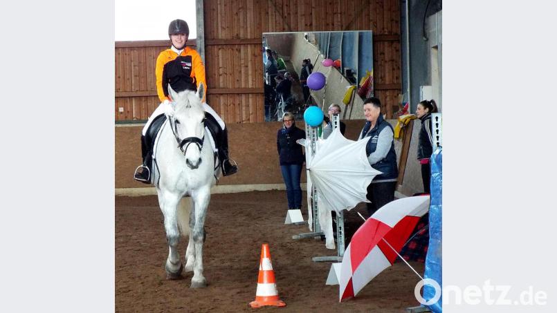 Auch der Spaß kommt beim Kinderreitverein Weiden nicht zu kurz. Bild: R. Kreuzer