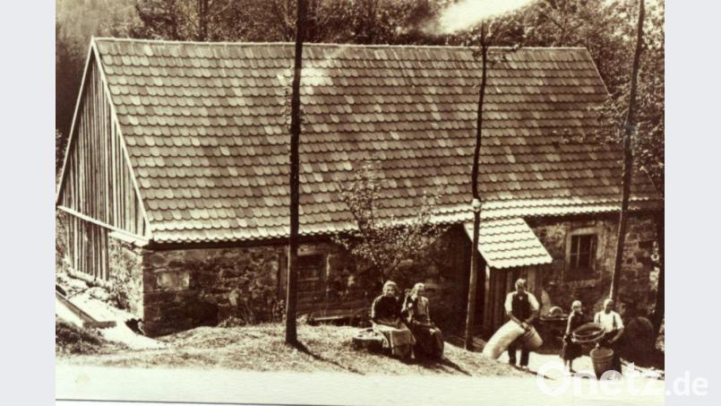 Die Mühle Gehenhammer im Jahr 1940. Bild: pi