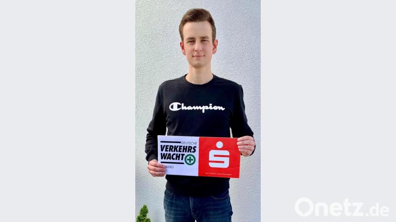 Moritz Weigert gewann bei einer Verlosung. Bild: exb