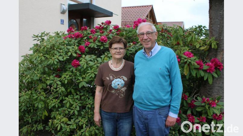 Robert Dotzauer feiert seinen 75. Geburtstag im kleinen Kreis mit Ehefrau Agnes und Familienangehörigen. Bild: sne