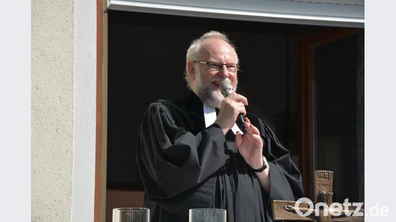Eine bemerkenswerte Predigt hielt Pfarrer Martin Schlenk zur weltweiten Einheit der Christen. Bild: jr