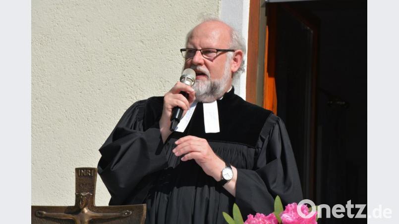 Eine bemerkenswerte Predigt hielt Pfarrer Martin Schlenk zur weltweiten Einheit der Christen. Bild: jr