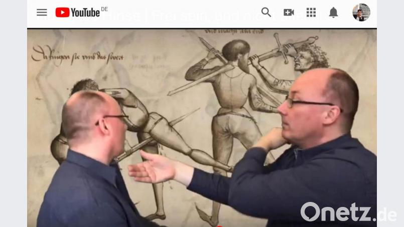 Filmemacher Hubertus Hinse watscht sich selbst: Schickt eure besten Watschen-Videos an den Workshop-Leiter! Bild: jrh