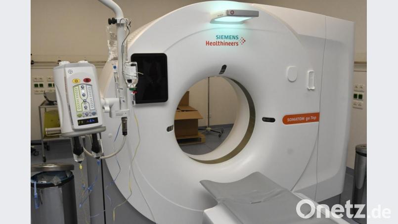 Der Ende 2019 angeschaffte Magnet-Resonanz-Tomograph soll bald wieder ausgiebig genutzt werden. Das Klinikum St. Marien will den Betrieb aus dem Coronastand wieder bis zum Normalniveau hochfahren. Bild: Petra Hartl