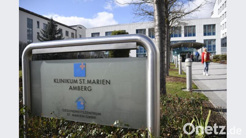 Am Klinikum St. Marien Amberg geht es derzeit recht ruhig zu. Bild: Petra Hartl