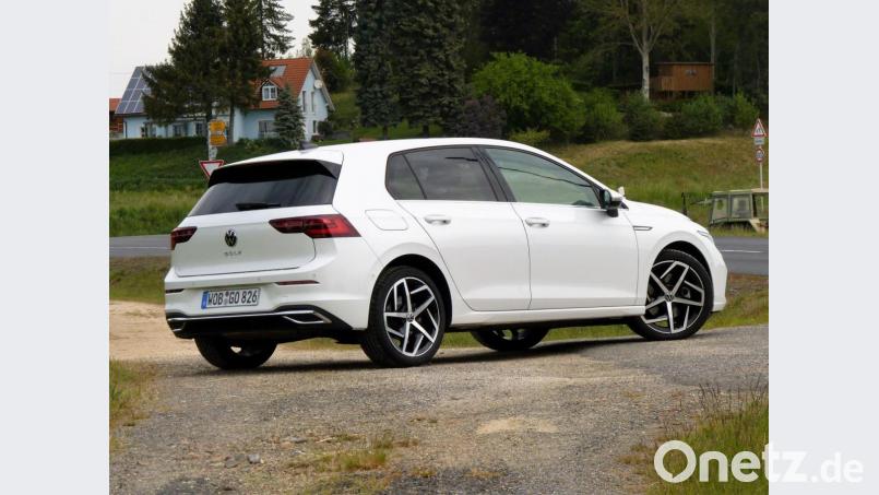 Der Golf 8 bei Oberpfalz-Medien im Test. Bild: bz