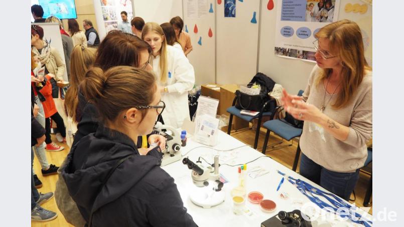 Informationsangebote wie hier auf der Ausbildungsmesse 2019 fehlten in diesem Jahr Bild: Bühner