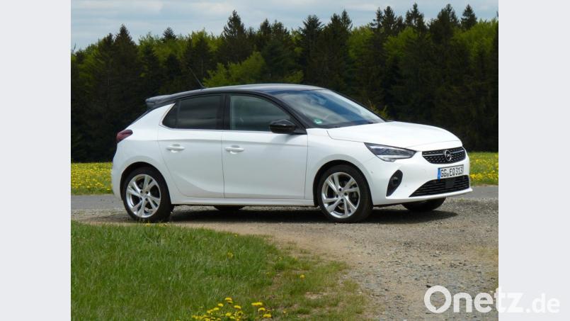 Opel Corsa bei Oberpfalz-Medien im Test. Bild: bz