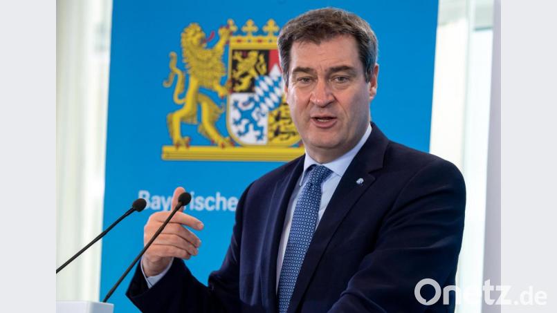 Markus Söder (CSU), Ministerpräsident von Bayern, hat ebenfalls ein Corona-Drohpaket erhalten. Das gab er via Twitter bekannt. Bild: Peter Kneffel/dpa