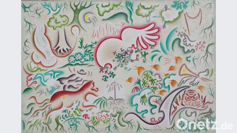 &quot;Zehn Gebote - Du sollst nicht töten&quot; nennt Stanislav Bukovsky sein Bild, das in der virtuellen Ausstellung zu sehen ist. Bild: eib