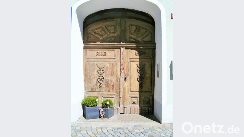 Biedermeiertor in Luhe vor der Restaurierung Bild: sef