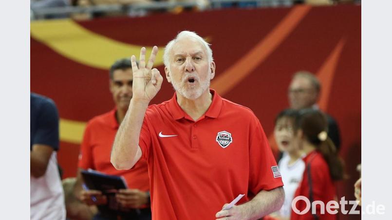 Der NBA-Coach Gregg Popovich geht US-Präsident Trump scharf an. Foto: Ding Ting/XinHua/dpa Bild: Ding Ting