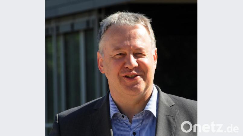 Landrat Richard Reisinger freute sich über den Baufortschritt. Bild: Stephan Huber