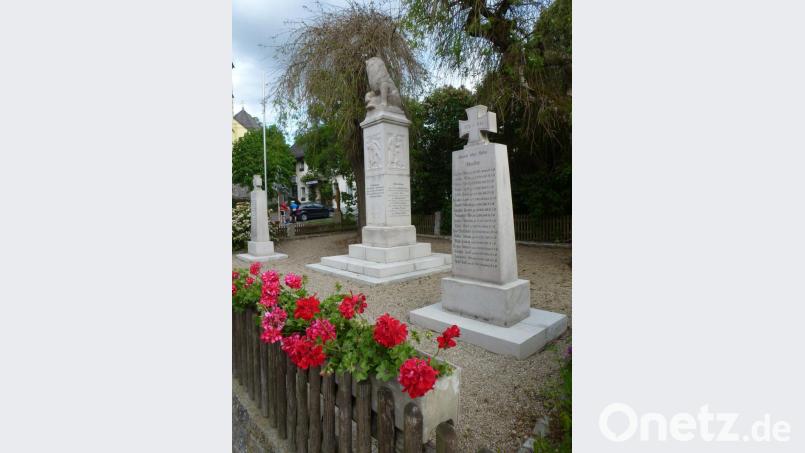Das Kriegerdenkmal in Hohenthan. Bild: Siegfried Walter/exb