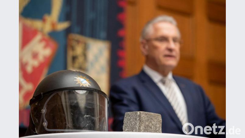 Innenminister Joachim Herrmann (CSU). Bild: Daniel Karmann/dpa