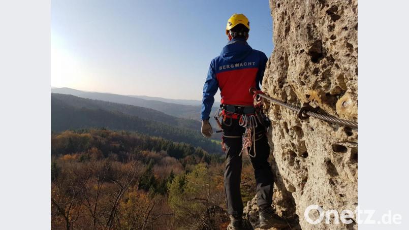 Immer wieder müssen Bergretter zum Höhenglücksteig bei Hirschbach ausrücken. Symbolbild: exb