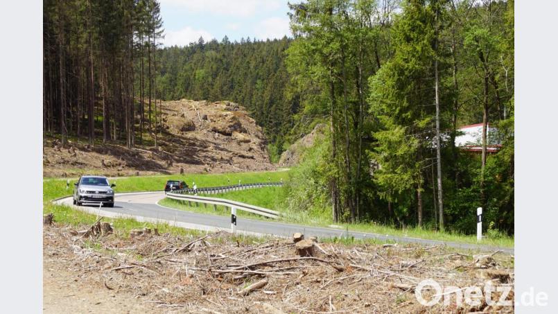 Der Verkehr kann heuer auf der Staatsstraße 2159 zwischen Gaisthal und Schönsee ungehindert fieißen. Gearbeitet wird im sogenannten Backoffice und ab Herbst abseits der bestehenden Straße. Im nächsten Frühjahr geht es rund.. Bild: mmj