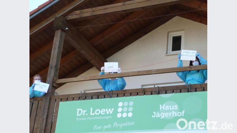 Eineinhalb Monate lang stand die Pflegeeinrichtung "Jägerhof" in Schönsee unter Quarantäne. Bild: exb