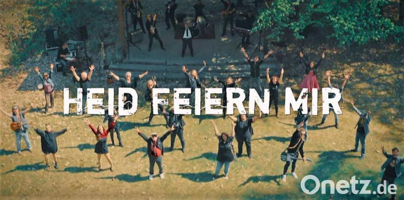 Das Video zum Song wurde im Waldforum bei Rupprechtsreuth gedreht Screenshot: stg